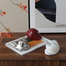 GobekUsa Abstract Melting Apple Ceramic Ornaments Home Decor Handicrafts