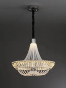 GobekUsa Crystal Ceiling Chandelier - Elegant Two-story Room Decor