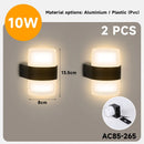 GobekUsa LED Facade Wall Light for Home and Garden Decor, Waterproof Stair Luminaire