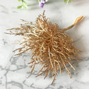 GobekUsa Gold Hybrid Flower Cherry Stamen Berries Bundle for DIY Decor