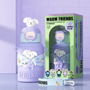 GobekUsa Cartoon Animals Insulated Stainless Steel Mug with Silicone Sleeve
