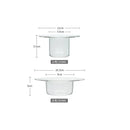 GobekUsa Cute Straw Hat Glass Bowl for Desserts and Fruits