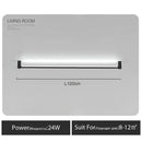 GobekUsa Black Bar Linear Wall Light for Living and Dining Room Lighting