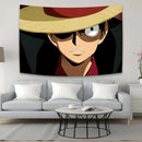 GobekUsa Anime One Piece Character Canvas Tapestry for Bohemian Wall Decor