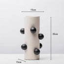 GobekUsa Geometric Ball Vase: Creative Resin Terrarium Pot for Home Decor or Floral Arrangements