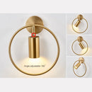 GobekUsa LED Wall Light with Adjustable Angle GU10 Holder for Home Bedroom Decor