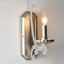 GobekUsa Crystal LED Chandelier: French Living Room Retro E14 Pendant Light for Home Decor