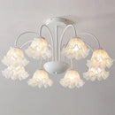 GobekUsa 2024 Modern Green White Chandelier Ceiling Hanging Lamp for Living Room Dining Bedroom