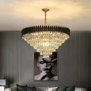 GobekUsa High-end Luxury Crystal Ceiling Chandelier for Kitchen Dining Living Room