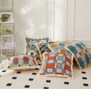 GobekUsa Artistic 45x45 Handmade Cloth Cushion Cover Pillowcase Design