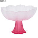 GobekUsa Lotus Flower Glass Tea Cups - Set of 2
