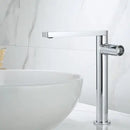 GobekUsa Brushed Gold Basin Faucet: Single Handle Brass Bathroom Mixer Tap