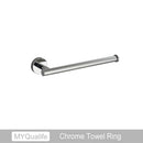GobekUsa Brushed Gold Bathroom Hardware Set: Towel Bar, Paper Holder, Robe Hook