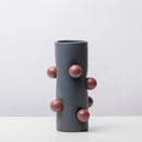 GobekUsa Geometric Ball Vase: Creative Resin Terrarium Pot for Home Decor or Floral Arrangements