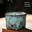 GobekUsa Japanese Kiln Transformation Ceramic Tea Cup Espresso Coffee Mug Pottery Kung Fu Teacup