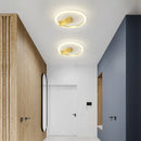 GobekUsa LED Wall Lamp - Modern Black Gold Sconce for Living Room Bedroom