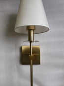 GobekUsa Cloth Lampshade Wall Sconce for Home Decor & Bathroom Mirror Light