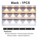 GobekUsa LED PIR Motion Sensor Cabinet Light - Ultra-Thin & Wireless Rechargeable Night Light