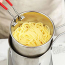 GobekUsa Deep Fryer Pot with Strainer, Kitchen Cooking Tool for Frying Chicken and French Fries