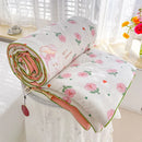 GobekUsa Double Layered Soya Fibre Filling Quilt: Soft, Breathable, Grade A Maternal and Child Comforter