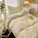 GobekUsa Cartoon Printed Bedding Sets: Super-Soft, Skin Friendly, Summer Bed Sheet, Duvet Cover, Pillowcases