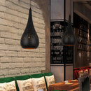 GobekUsa Iron Hollow Droplight for Dining Room, Bar, Kitchen, and Clothing Store