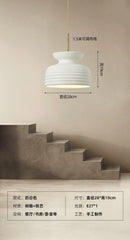 GobekUsa French Minimalist Chandelier for Bedroom, Study, Bar - Original Design Desk Lamp