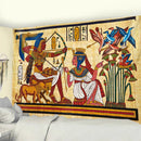 GobekUsa Egyptian Psychedelic Murals Tapestry Wall Hanging Hippie Bohemian Tarot Decor