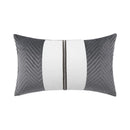 GobekUsa Luxe Gray & White Cushion Cover 45X45CM for Modern Home Decor & Sofa