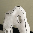 GobekUsa Geometric Ceramic Vase - Abstract Ornaments, Home Decor