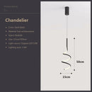 GobekUsa LED Pendant Lamp: Stylish Nordic Design for Bedroom, Living Room, and Indoor Spaces