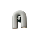 GobekUsa Cirkus Tube Wall Lamp: Minimalist U-shaped Wall Sconce for Bedside Reading and Decor.