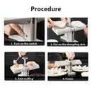 GobekUsa Dumplings Press: Double Head Automatic Empanadas Ravioli Maker