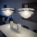 GobekUsa Glass Pine Cone Pendant Chandelier for Living Room Restaurant Bedroom Kitchen