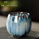 GobekUsa Ceramic Kung Fu Tea Cup Set - Handcrafted Porcelain Drinkware for Coffee and Wine
