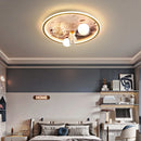 GobekUsa Astronaut LED Ceiling Light for Kids Bedroom Baby Room Boys Girls Luminaire