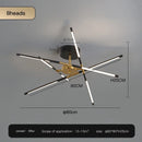 GobekUsa Black LED Ceiling Chandelier for Nordic Modern Home Decor