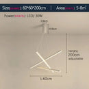 GobekUsa LED Stair Chandelier: Modern, Simple, Villa Hall, Hotel Decor, Indoor Lighting