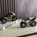GobekUsa Ceramic Motorcycle Light Decoration for Living Room, Porch, Dining Side