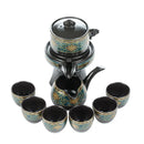 GobekUsa Ceramic Kung Fu Tea Set with Custom Logo - Luxury Teaware Gift