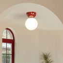 GobekUsa Iron Glass LED Ceiling Lights Modern Home Decor Lighting G9 Lamparas
