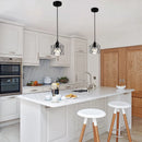 Nordic Minimalist Black Metal E27 Pendant Light