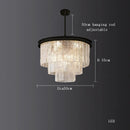 GobekUsa Crystal LED Chandelier: Minimalist Luxury Lighting for Dinning Table