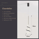 GobekUsa LED Pendant Lamp: Stylish Nordic Design for Bedroom, Living Room, and Indoor Spaces
