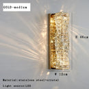 GobekUsa Crystal Wall Sconce Lamps: Luxury Indoor Wall Lights for Modern Room Decor & Bedside Lighting.