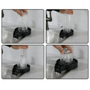 GobekUsa Glass Rinser Sink Automatic Cup Washer Bar Coffee Tea Pitcher Tool