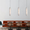 GobekUsa LED Pendant Lamp: Modern Adjustable Warm Cord Light for Home, Office, and Dining Space
