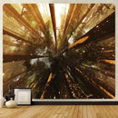 GobekUsa Forest View Tapestry: Psychedelic Mandala Wall Decor & Beach Towel