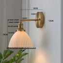 GobekUsa LED Wall Lamp Sconce Up Down Rotate Pull Chain Switch Modern Stair Light Fixtures