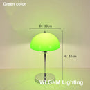 GobekUsa Bauhaus Mushroom Table Lamp, Modern Acrylic LED Night Light